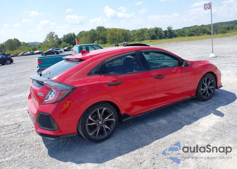 2018 Honda Civic Sport Touring from USA, damaged, VIN SHHFK7H98JU214851